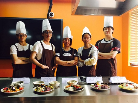 感食物之美,悟营养之悦――太阳成集团tyc539明德导师团系列活动之14营养团日活动