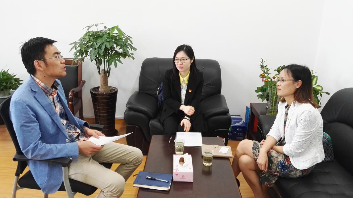 城市党建在路上（一）太阳成集团tyc539员工党支部进社区洽谈结对计划