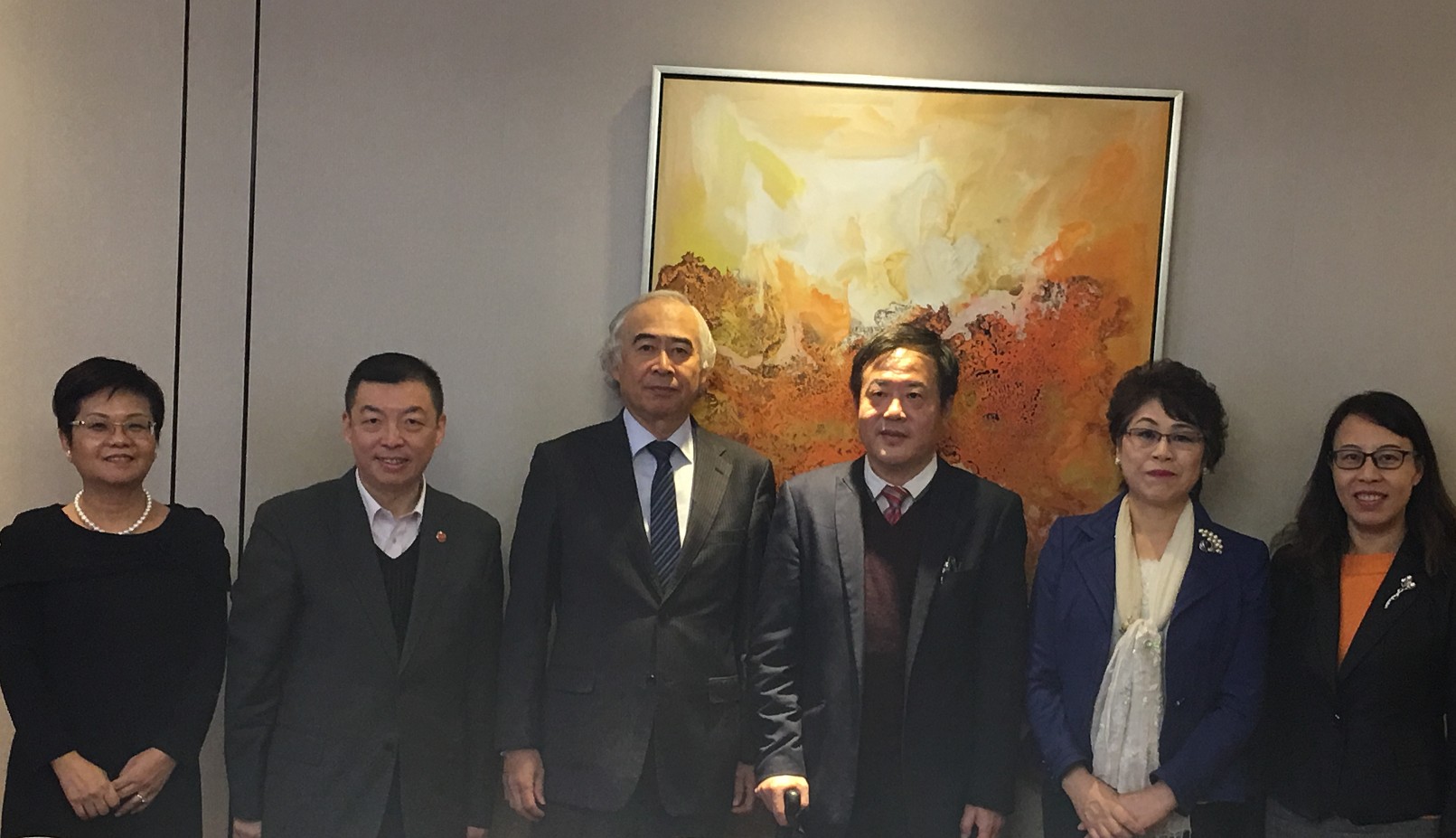 日本中村学园大学来公司交流访问